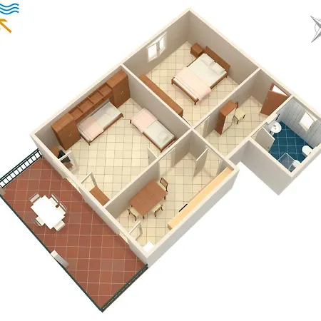 Appartamento With A Parking Space - 7094 *