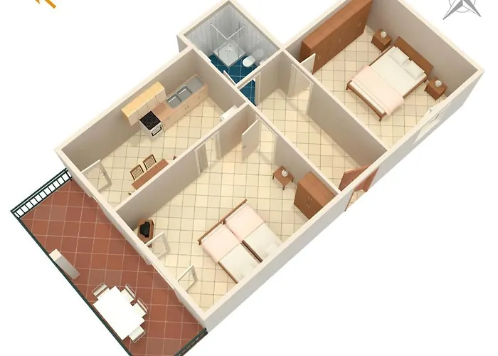 Apartment With A Parking Space - 7094